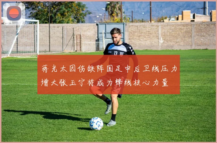 蒋光太因伤缺阵国足中后卫线压力增大张玉宁将成为锋线核心力量